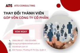 Thay đổi thành viên góp vốn công ty cổ phần